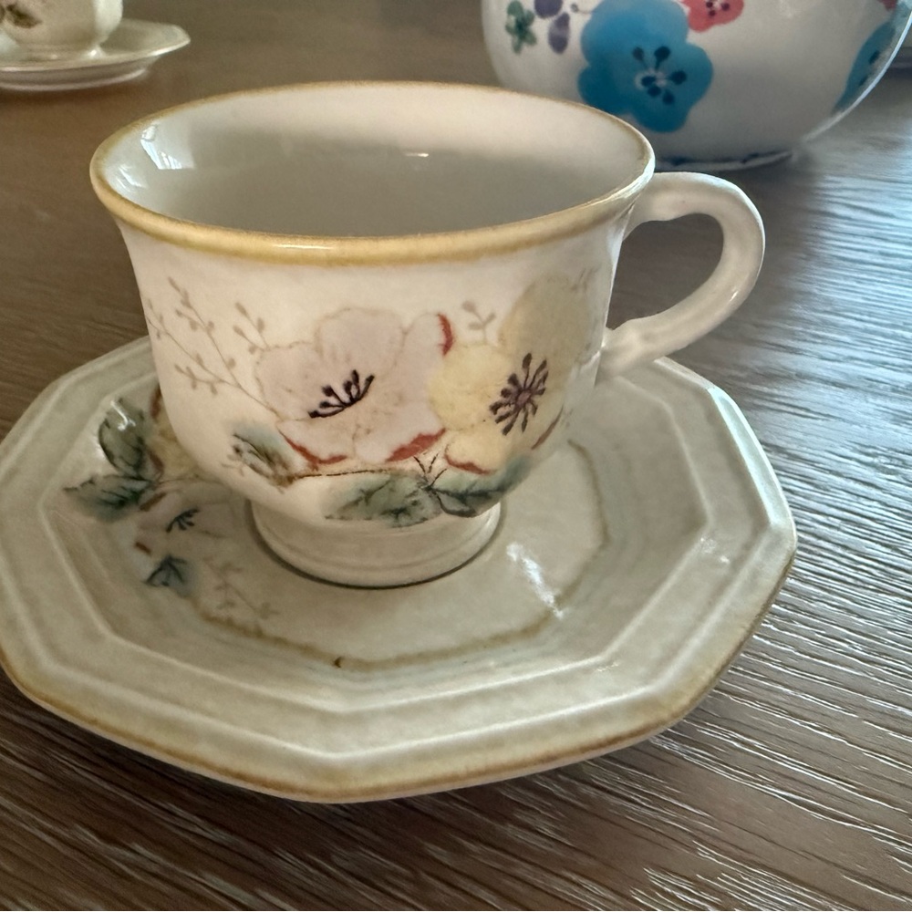Mikasa Avante FE 902 Firenze Cup & Saucer Vintage